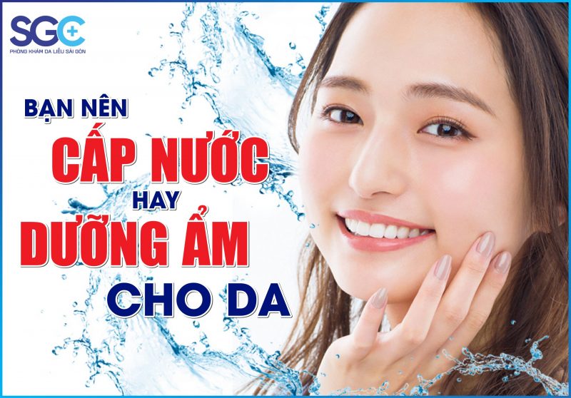BẠN NÊN CẤP NƯỚC HAY DƯỠNG ẨM CHO DA?