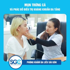 MỤN TRỨNG CÁ VÀ PHÁC ĐỒ TRỊ MỤN KHÁNG KHUẨN ĐA TẦNG